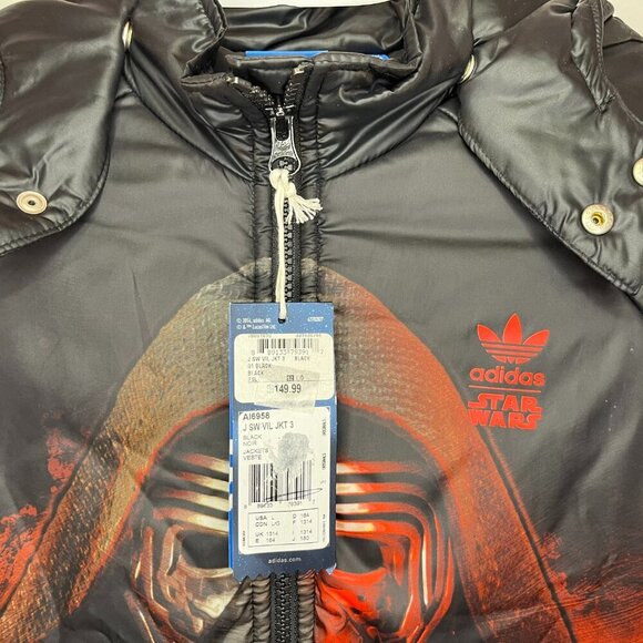 Adidas Star Wars Kylo Ren Lightsaber Youth Puffer Jacket - NWT $149.99 - Picture 9 of 9
